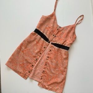 Urban Outfitters Orange Mini Dress